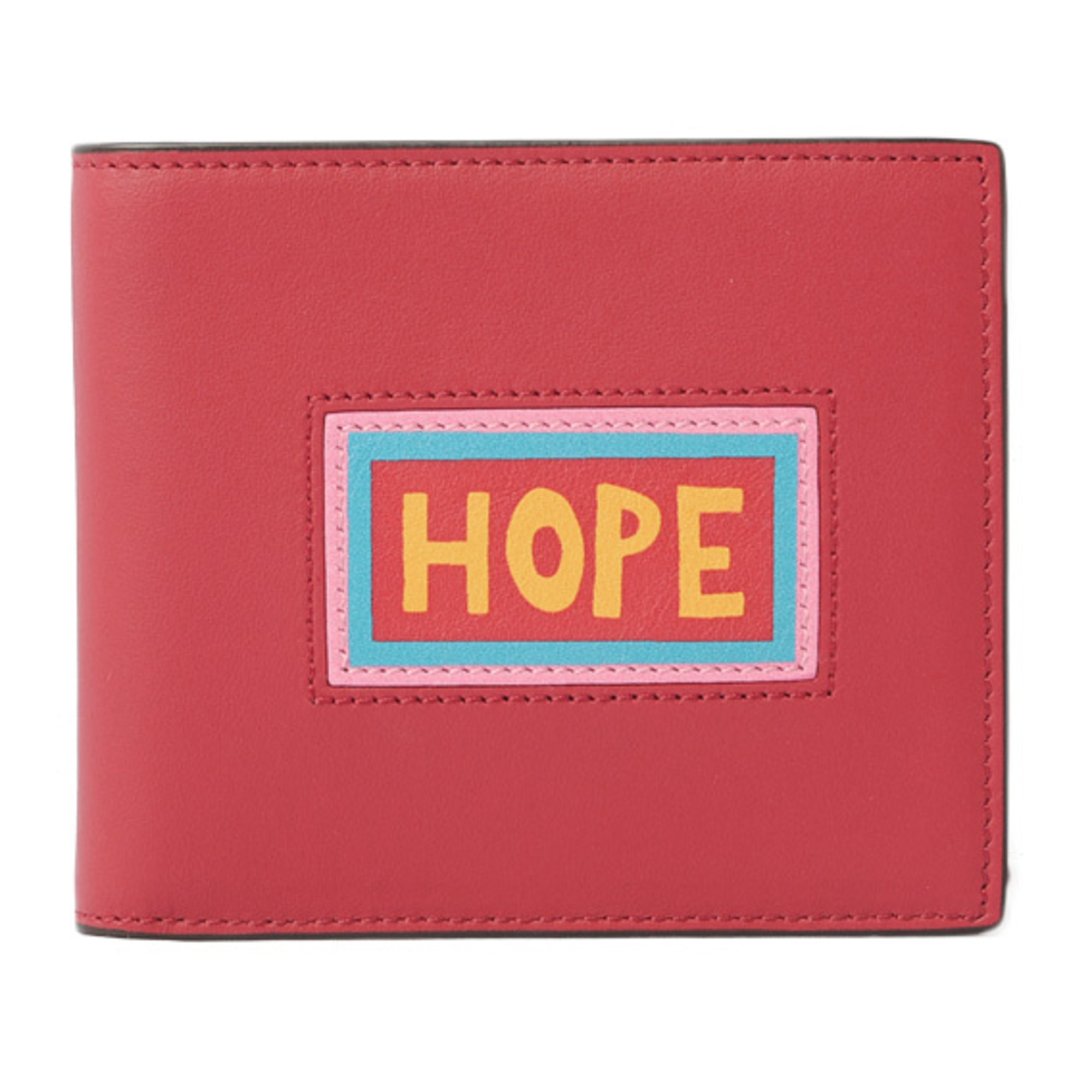 Fendi Wallet Folded 7m0169 Vocabulary Strawberry Black